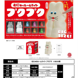 In Stock Japan Kenelephant Munyu Little Mouse Ambient Light Glowing Lamp Ornament Blind Box