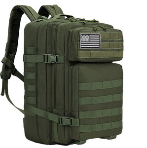 
Outdoor cycling and camping 45L tactical attack backpack men's large capacity double-shoulder mountaineering bag travel computer storage bag