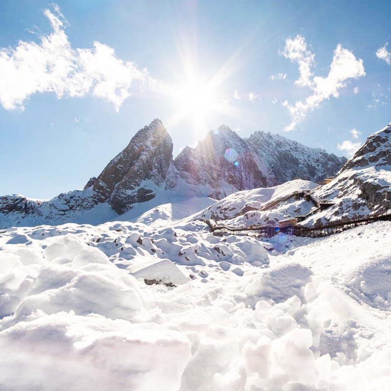【豪华温泉酒店】云南旅游昆明大理丽江6天5晚跟团游飞猪旅行雪山