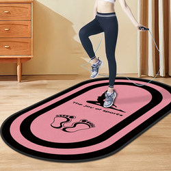 2025 New Yoga Mat for Home Fitness, Thickened Indoor Sports Mat, Stain-Resistant, Soundproof, Non-Slip, Jump Rope Shock-Absorbing Mat