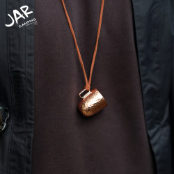 Jar Camping Original Outdoor Camping Hammered Copper Small Wine Cup Sake Cup Coffee Cup Shot Glass Hanging Cup