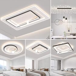 Living Room Lamp Led Ceiling Light New Model Combination Lighting Modern Simple and Elegant Home Main Hall Light Whole House Package