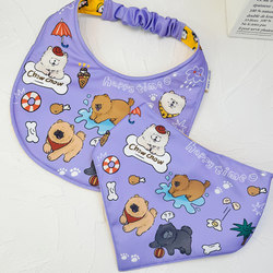 Original Chow Scarf Triangle Scarf Dog Swallow Scarf