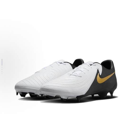 
Nike Phantom GX 2 2 round-toe lace-up football shoes men's black and white FD6723-100