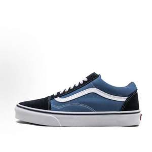 
Vans Old Skool Navy Canvas Low Top Shoes Men and Women