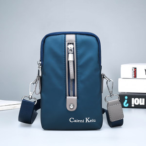 Men's messenger bag Fashionable shoulder bag casual men's bag vertical mobile phone bag sports backpack waterproof men's small bag