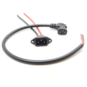 
Electric vehicle charging socket, one horizontal, two vertical, and three vertical battery interfaces, male and female sockets, motor cable charging accessories