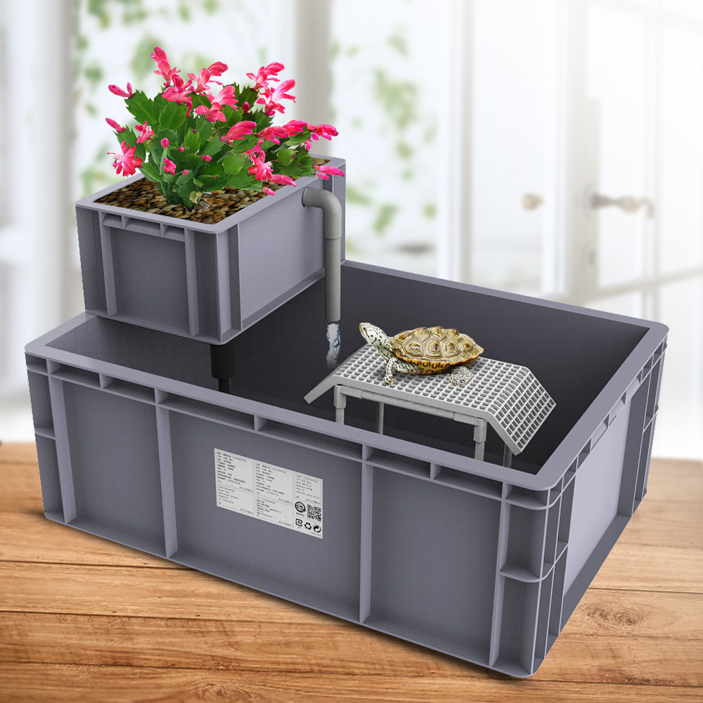 设计亮点养龟专用的塑料箱,环保的pp材质制作而成,健康无毒,适合于