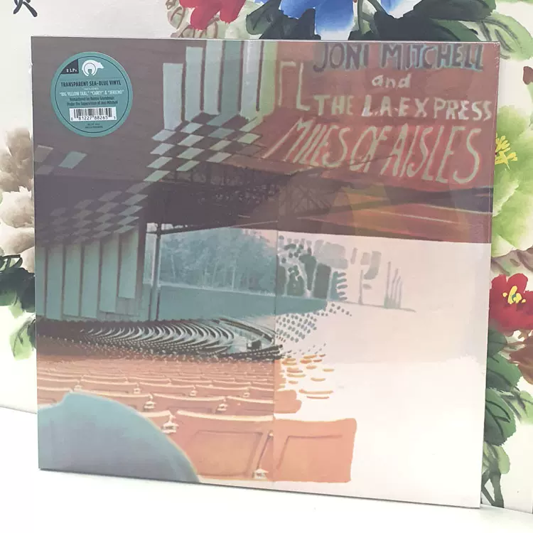 Joni Mitchell Miles Of Aisles 2LP 黑胶唱片限量蓝胶-Taobao