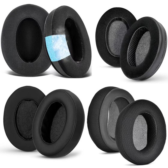 
Suitable for Corsair HS35 HS40 HS45 Kingston HyperX Cloud headset earmuffs