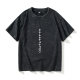 KONAMI logo T -shirt short -sleeved tide clothes female male round neck large size loose summer couple clothes on cotton