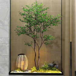 Artificial Tree, Hanging Bell Tree, Horse-Drooping Tree, Plant Landscaping, Indoor Living Room, Balcony, Shopping Mall, Restaurant, High-End Large Tree