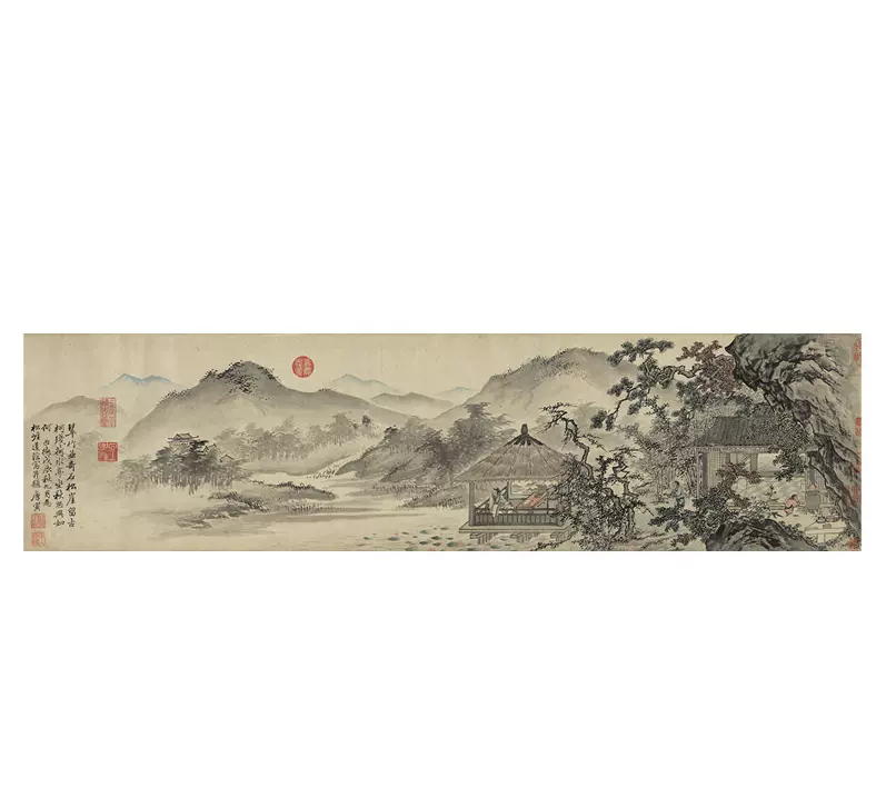 李可染牧牛图国画水墨人物画无框宣纸画心名人字画高清微喷字画