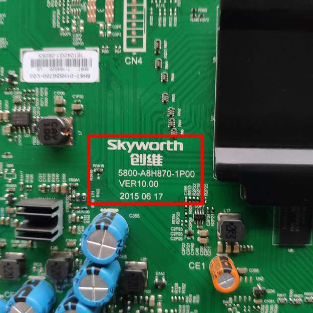 Original Skyworth 43/49/55/65G7200 TV motherboard 5800-A8H870-1P00/1P20 screen optional