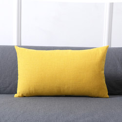 Rectangular Lumbar Pillow Cover, Large Sofa Cushion, Long Strip Pillow, Lumbar Pillow, Rectangular Pillow