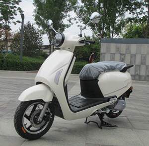 Jialing Qiaole 125 Electronic Spray Scooter Motorcycle Front and Rear Disc Brake Vacuum Tire Large Fuel Tank Can Be Registered