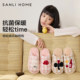 
Sanli Antibacterial Warm Slippers Autumn and Winter New Cotton Slippers for Men and Women Home Non-Slip Cotton Slippers for Adults