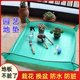 Home gardening planting operation mat PE gardening floor mat succulent green plants repotting and turning the pot mixing soil balcony waterproof flower mat