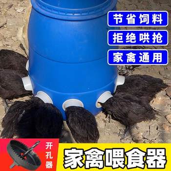 
Poultry automatic feeder for chickens, ducks and geese