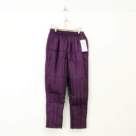 
Duck duck inner wear slim and warm counter genuine solid color winter plus size plus size down pants YA4E600278B