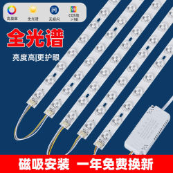 Full-Spectrum Led Strip Light, Long Strip Light, Ultra-Bright Chip Modification Light Panel, Living Room Replacement Light Source, Ceiling Light Core Plate
