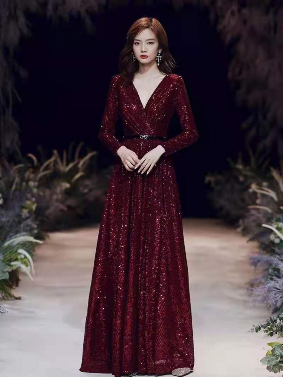 大码新娘高端敬酒服结婚宴会演出加肥200斤显瘦春夏胖mm晚礼服女-淘宝网