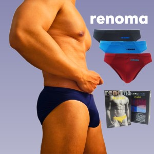 
renoma underwear, men's underwear, low-waisted triangle, ice silk, large bladder, men's bikini, men's sports underwear