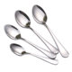 Stainless steel spoon, Western food spoon, main meal spoon, dessert spoon, children's spoon, small spoon, household eating spoon, adult spoon