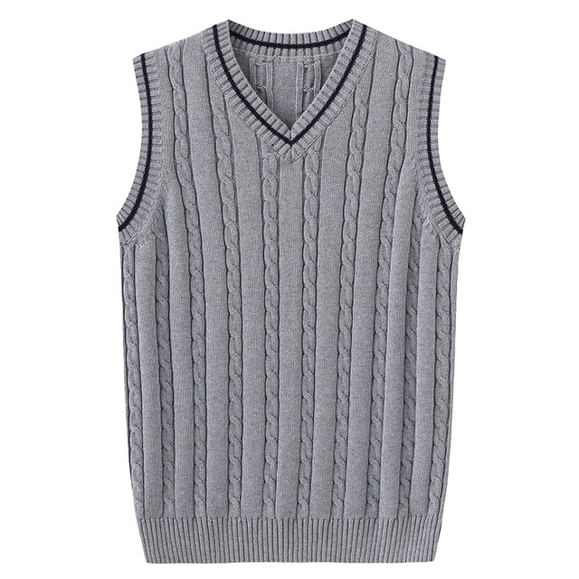 Dark Academa Deep V-Neck Sleeveless Cardgan - Ltlookz Studo