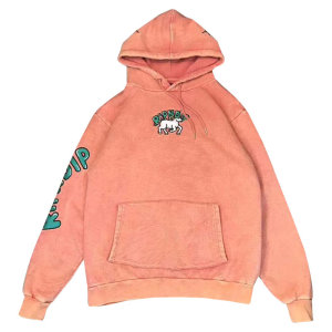 American tide brand RIPNDIP low cat sweater embroidered men and women couples Nermland unicorn plus velvet jacket