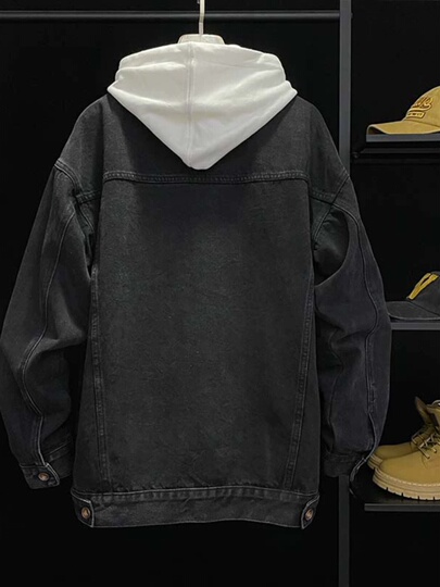 ［L］OVY Black Washed 2nd Denim Jacket Japan Black Washed 2nd Type Heavy Oz Denim Jacket | OVY