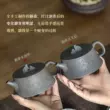 Guyuetang Yixing gốc khoáng đất sét tím ấm trà nguyên chất handmade ấm trà hộ gia đình đích thực bộ trà với Feng Laiyi ấm trà sa tử 