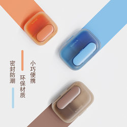 Pill Box, Portable Small Pill Box, Three Meals a Day, Sealed Medicine Storage Box, Carry-On Pill Box, Medicine Dispensing Box