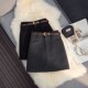 Mao Wa suit half -body skirt female 2024 autumn and winter new high -waisted anti -light A -line skirt shows thin bottom bag hip skirt
