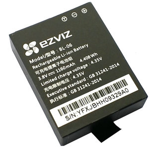 
ezviz fluorite S65321C sports camera accessories lithium battery BL-06 genuine 3C seat charging free shipping