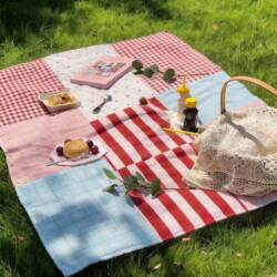 Spring Outing Picnic Mat Portable Picnic Blanket Beach Mat Waterproof Sandproof Seaside Thickened Park Grass Outdoor Camping