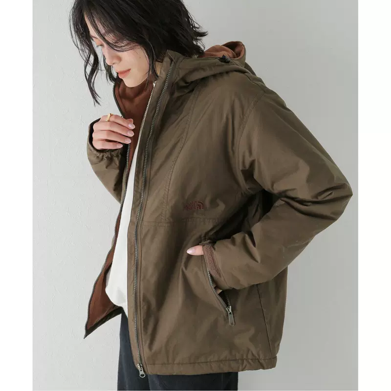 THE NORTH FACE 日本COMPACT NOMAD JACKET 连帽夹克NP72330-Taobao