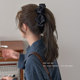 Korean satin bow banana clip women's high ponytail vertical clip grabbing clip temperament hair clip hair accessories showing hair volume shark clip