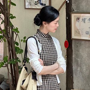 
Ti lifting silk wool blend thin cardigan versatile outer top for women