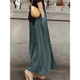 
High-end 2025 spring and summer new high-waisted gray pleated skirt pocket skirt large size A-line slim and versatile women