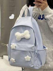 Schoolbags for Girls, Middle School Students, High School Students, College Students, Simple and Versatile, Girly, Youthful, Treasure-Like Backpacks for Women