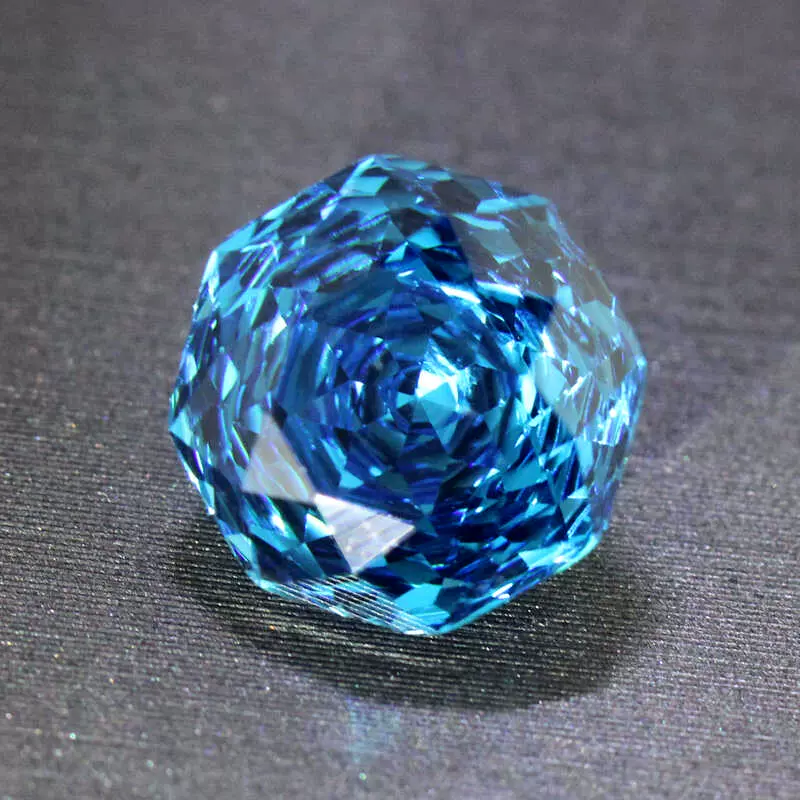 未鑲嵌合成藍寶石原石可鑲嵌幸運石進口培育寶石收藏級皇家藍寶石坦桑石裸石