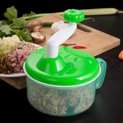 Multifunctional Kitchen Tool for Home Use: Manual Vegetable Chopper, Meat Grinder, Vegetable and Garlic Masher, Mincer, Garlic Crusher