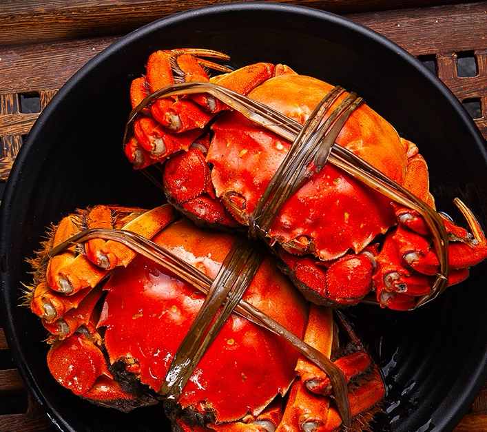 鲜香大闸蟹,美味又营养(图5) 鲜香大闸蟹,美味又营养(图5)