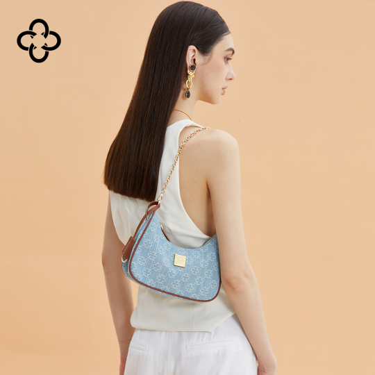   デニムソフトクレセンドバッグ デニムソフトクレセンドバッグ 楽天市場】児島ジーンズ 公式通販