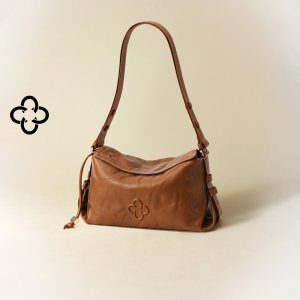 
CASSILE women's bag 2026 new retro vegetable tanned cowhide armpit commuting single shoulder crossbody pillow bag