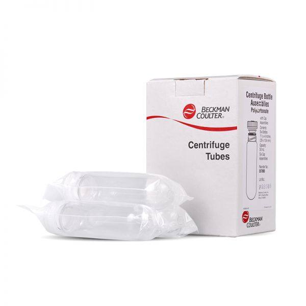 Lot De 6 Flacons Centrifugeuses Beckman Coulter 26,3 Ml Polycarbonate - Référence 355654