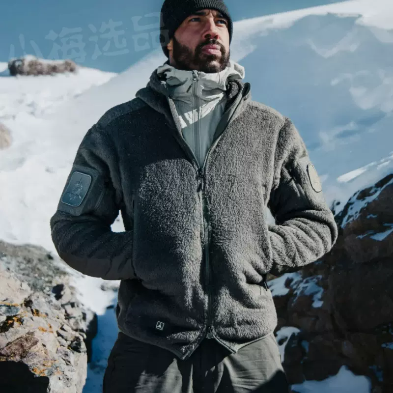 现货）TAD ShagMaster Hoodie 雪怪野人保暖抓绒战术毛猴夹克