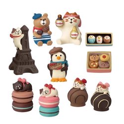 Japanese-Style Cat Toy DIY Valentine's Day Strawberry Chocolate Trendy Toy Decoration Photography Props Desktop Ornament Photo Prop