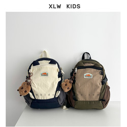 ins Wind Ultra-Light Non-Slip Backpack for Boys and Girls, Small School Bag for Babies and Kidsren, Hiking and Camping Style, Outdoor Cute Backpack